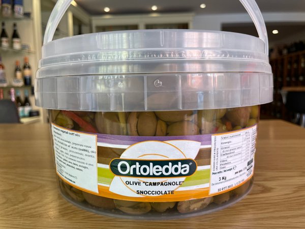Olive campagnole snocciolate 3kg