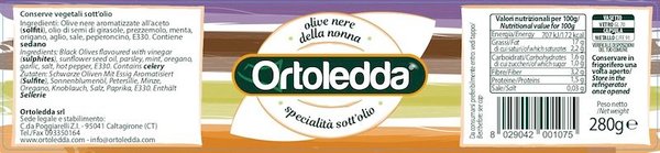 Ortoledda Olive Nere Della Nonna