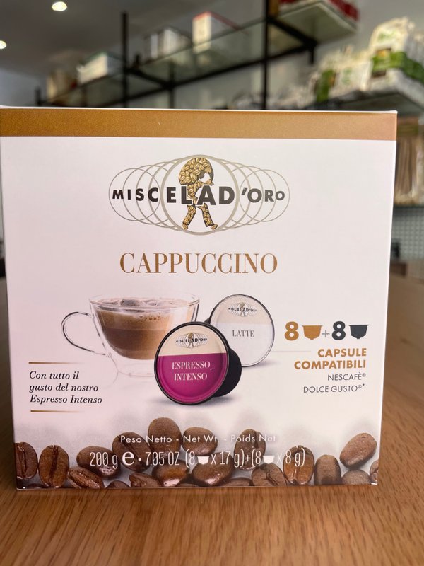 Miscela d'Oro Cappuccino Dolce Gusto Kapseln